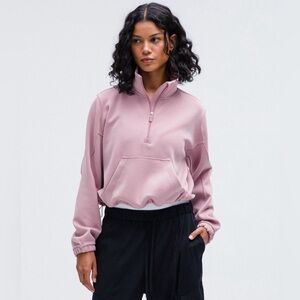 lululemon athletica Pink Half-Zip Sweatshirt